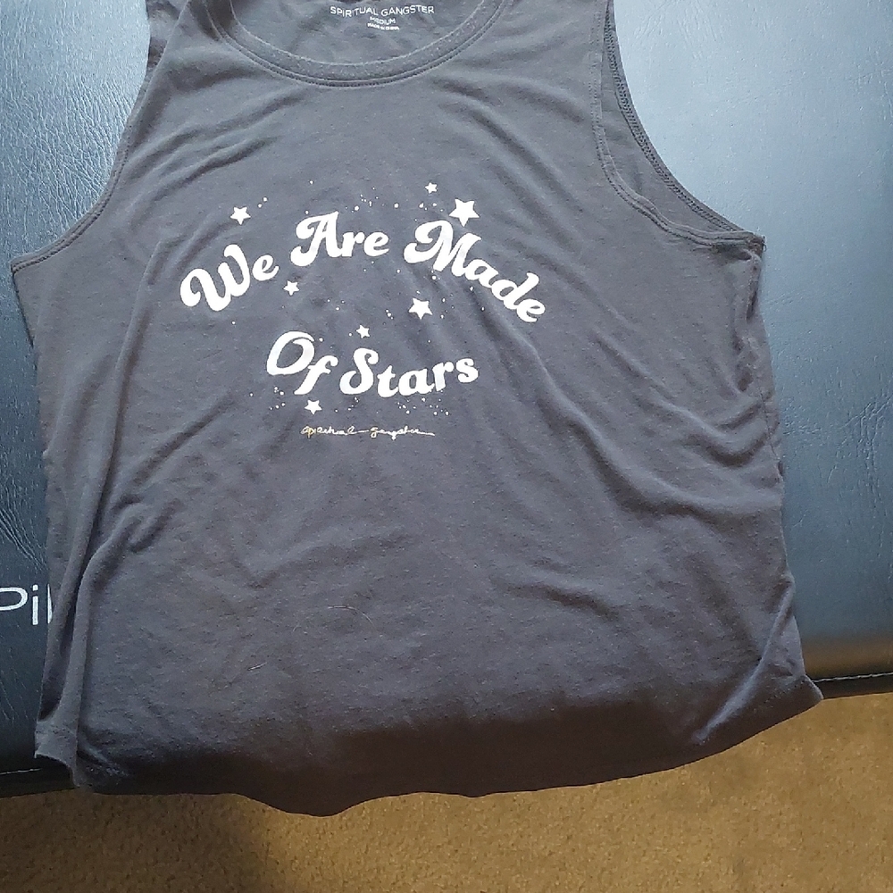 Spiritual Gangster Black Tank Top